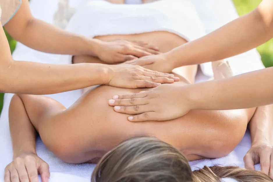 Four-hand massage at Bana Spa Da Nang
